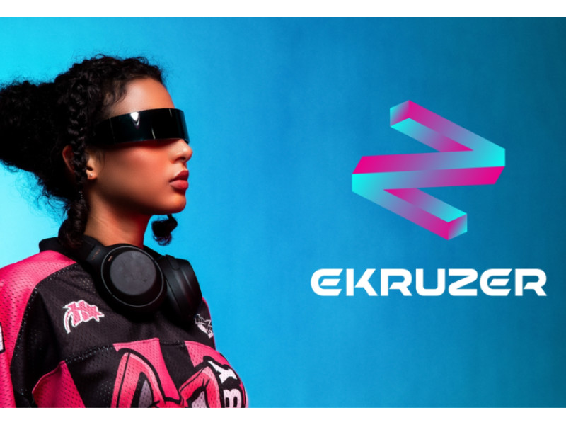 EKRUZER Logo Letterform Design