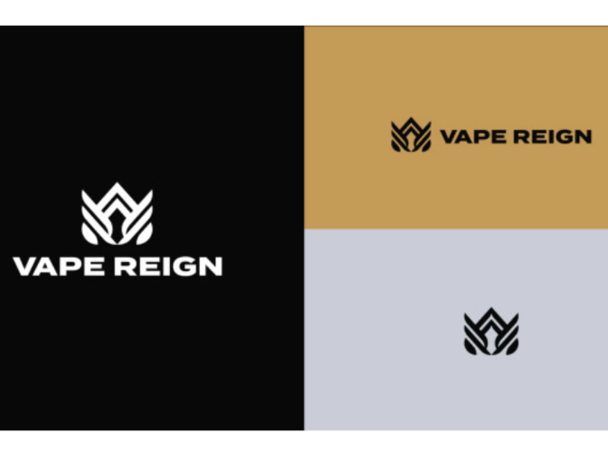 Vape Reign Logo Design