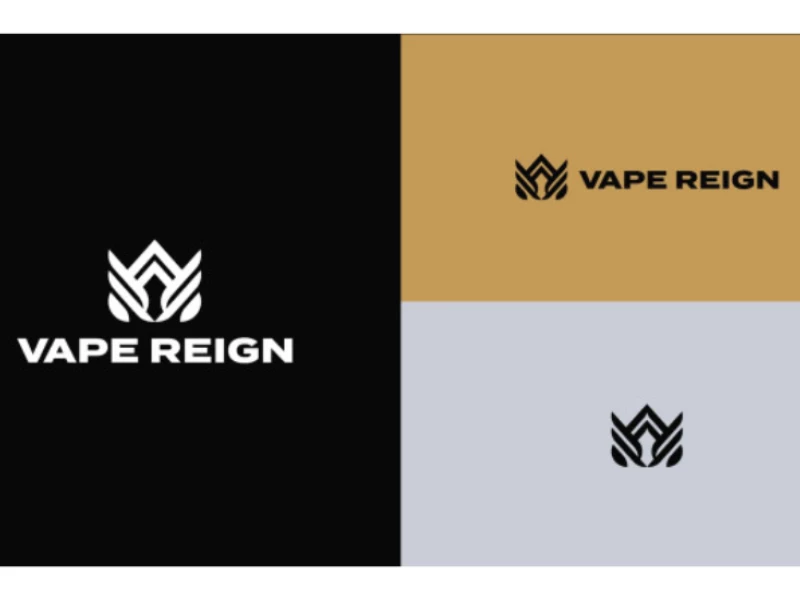 Vape Reign Logo Design