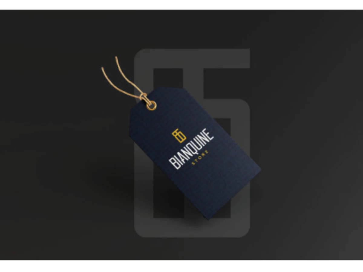 Bianquine Store Logo Design
