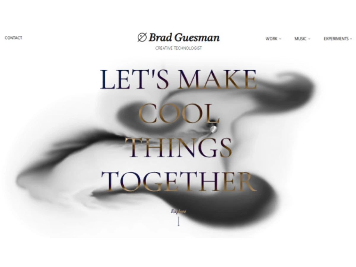 Brad Guesman Website Design