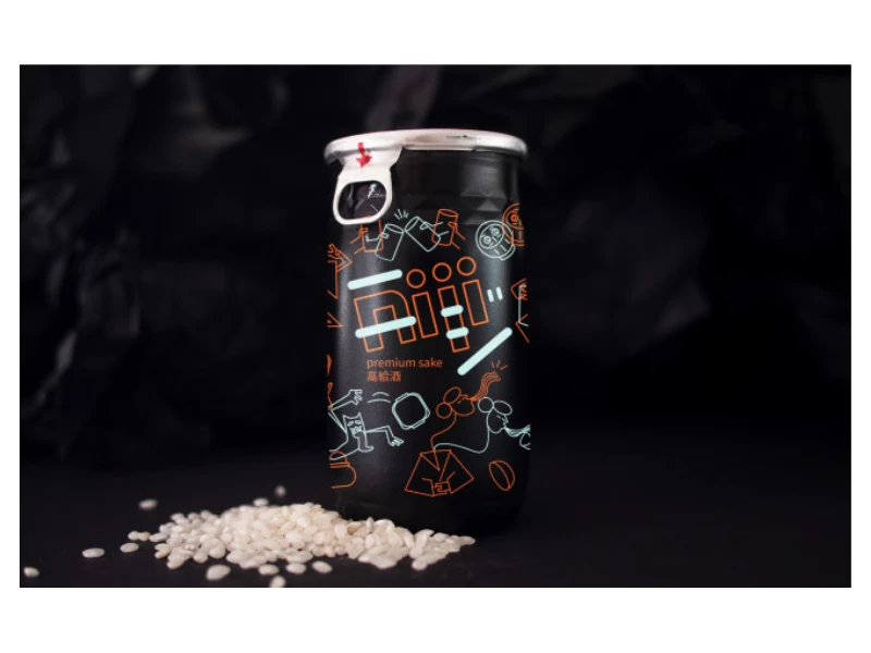 Niji Sake Packaging Design