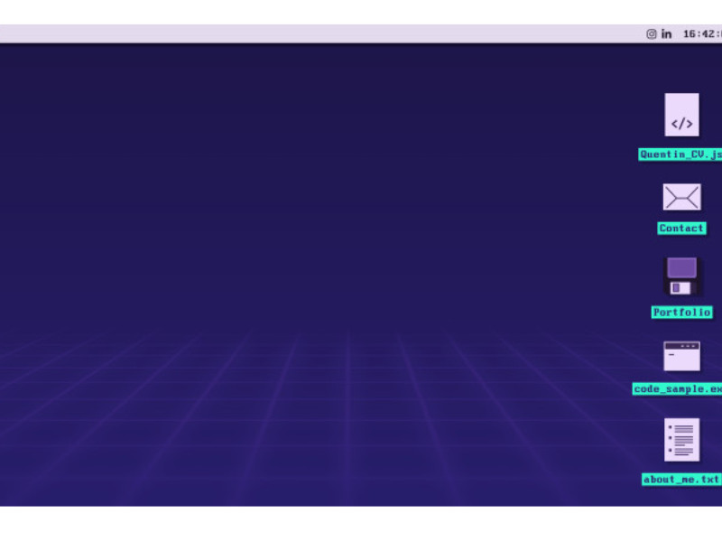 Quentin Dallaserra Website Design