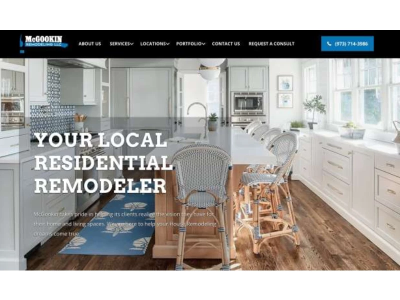 McGookin Remodeling Website Design