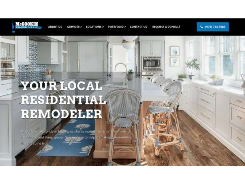 McGookin Remodeling Website Design