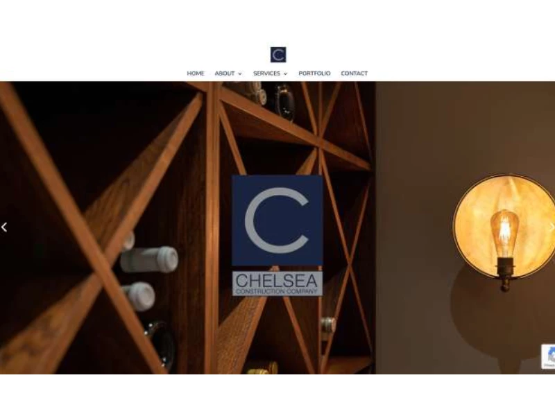 Chelsea Construction Company Website Design