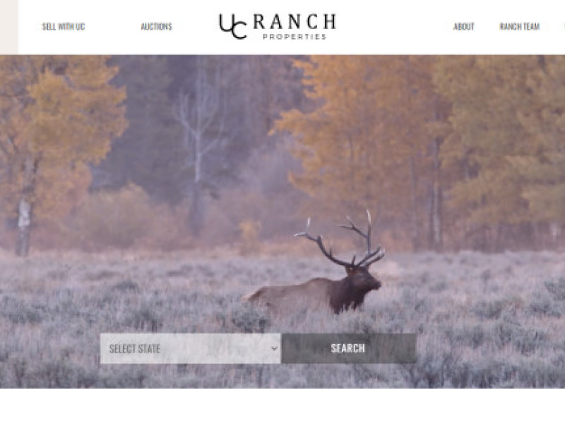 UC Ranch Properties Website Design