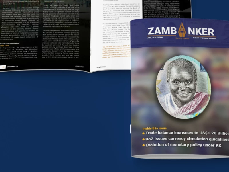 Bank of Zambia Print Design