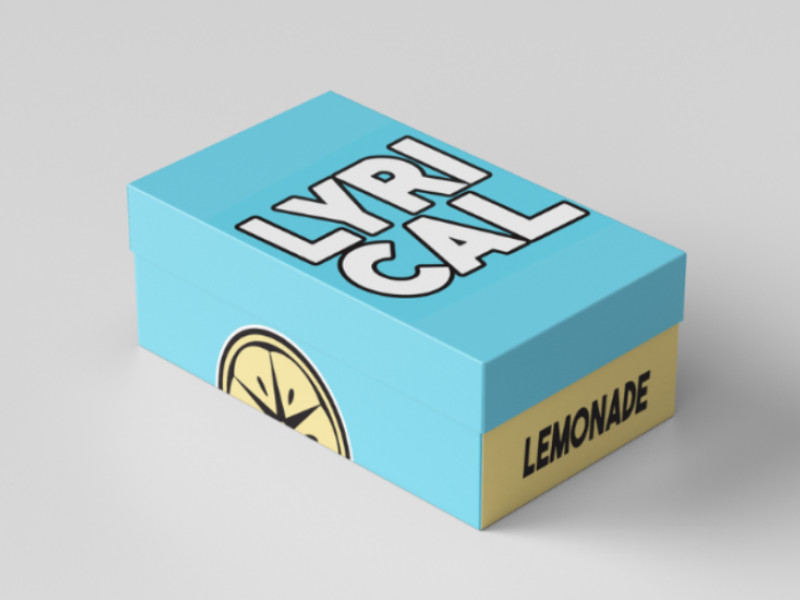 Lyrical Lemonade x Nike A1 Packaging Design