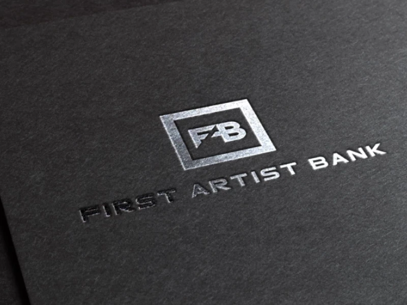 First Artist Bank Logo Design