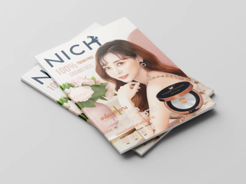 Nich Cosmetics Print Design