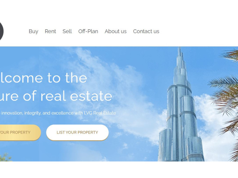 LVG Real Estate Website Design