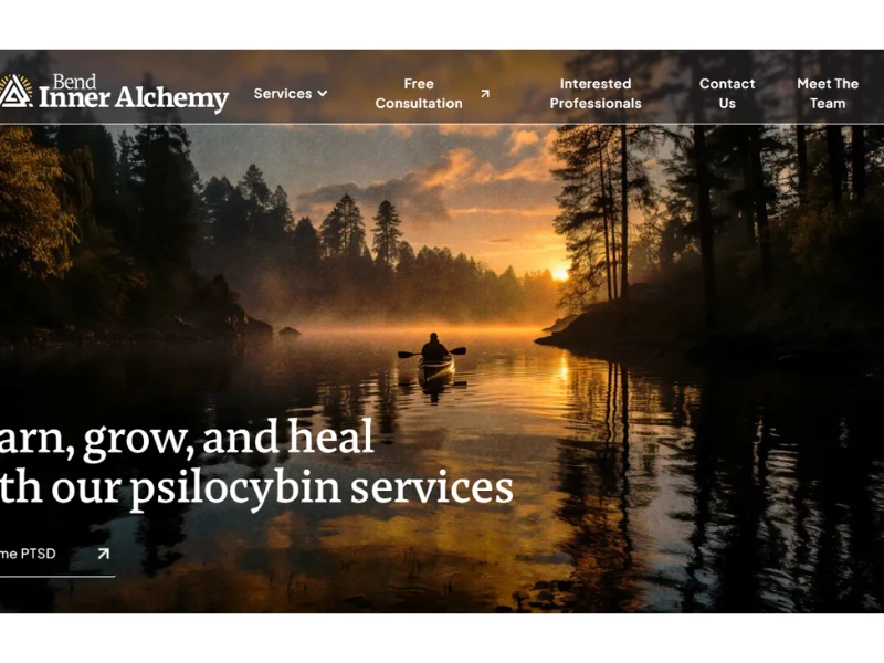 Bend Inner Alchemy Website Design