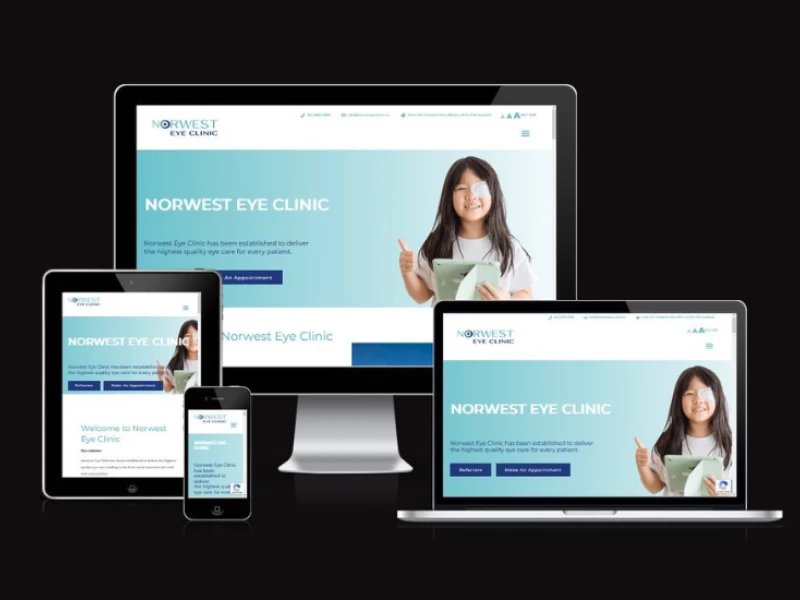 Norwest Eye Clinic Website Design
