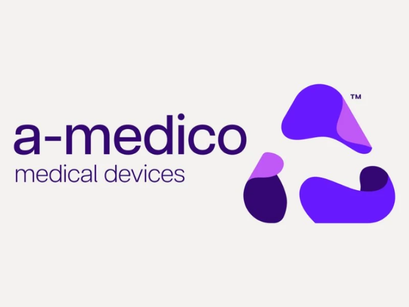 A-medico Logo Design