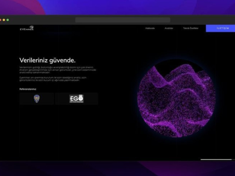 HAVELSAN Eyeminer Website Design