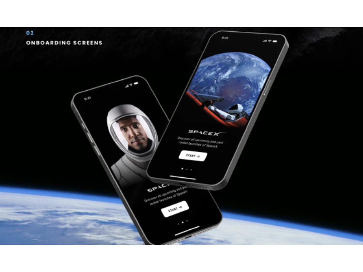 SpaceX App Design
