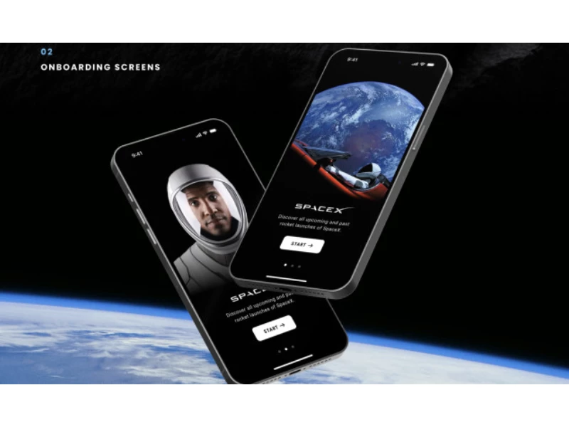 SpaceX App Design