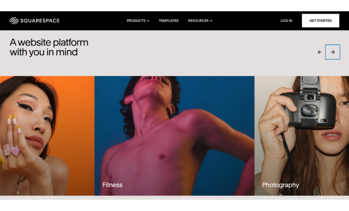 Squarespace Striking Design Elements