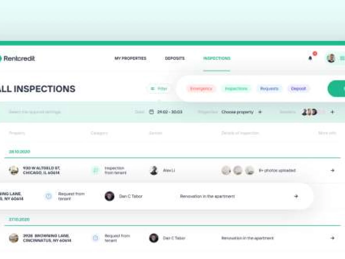 Proptech Platform Website Design