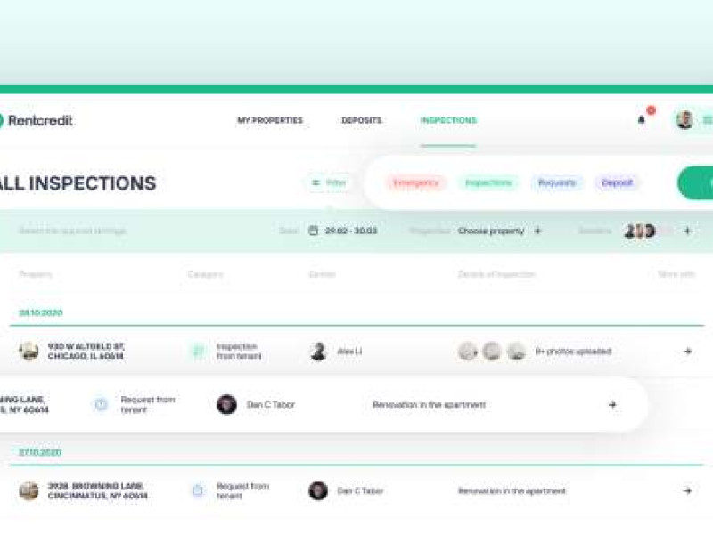 Proptech Platform Website Design