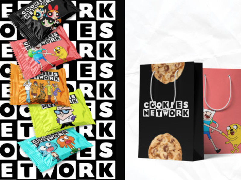 Cookies Network Packaging Design