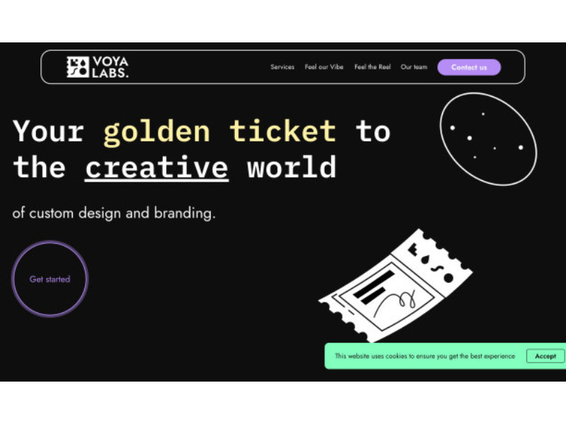 VoyaLabs Website Design