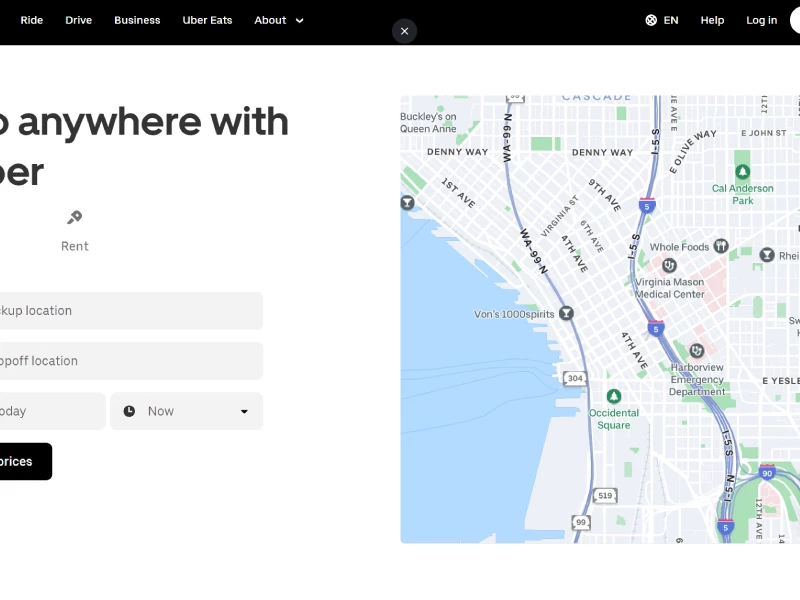 Uber Amazing Website Design
