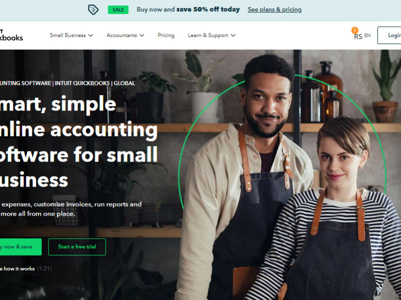 Quickbooks Website Design