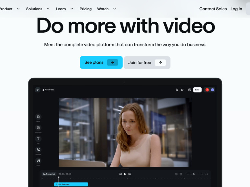 Vimeo Website Design