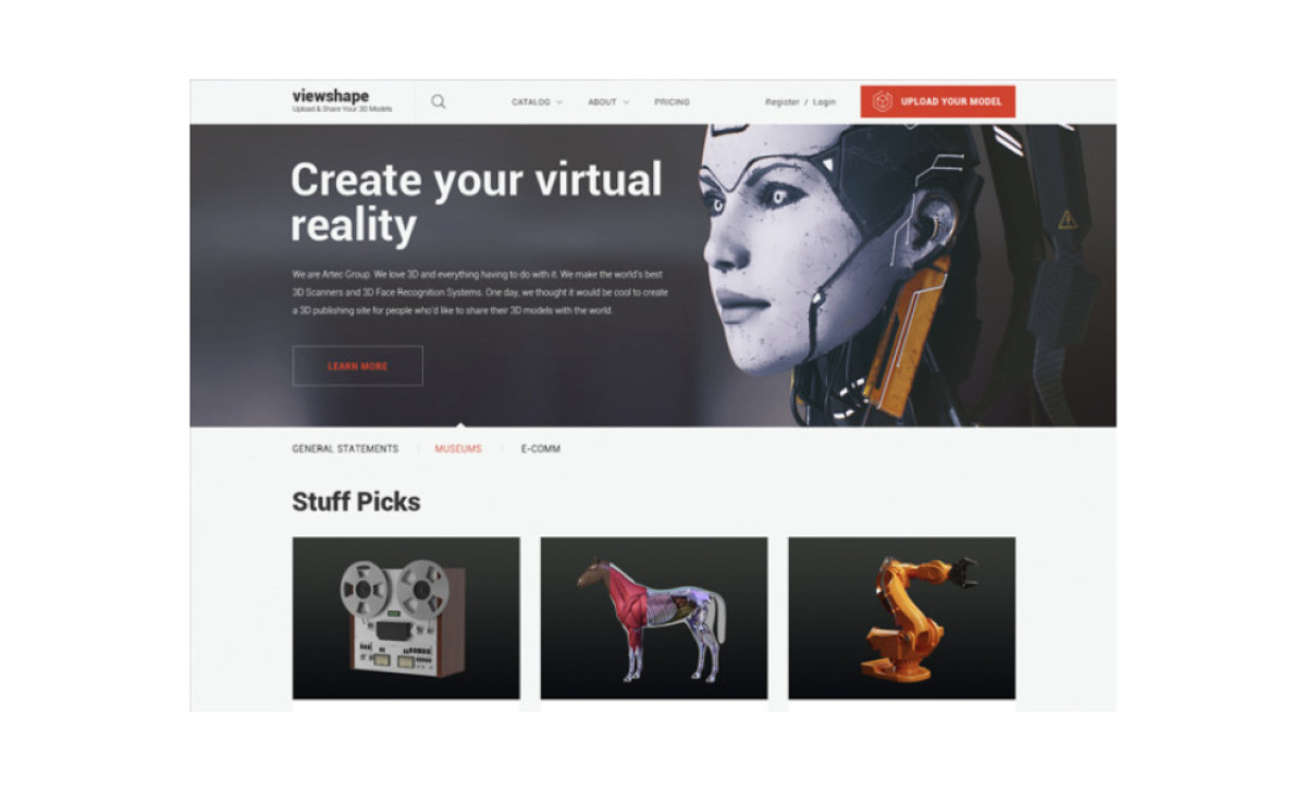 Viewshape Website Design