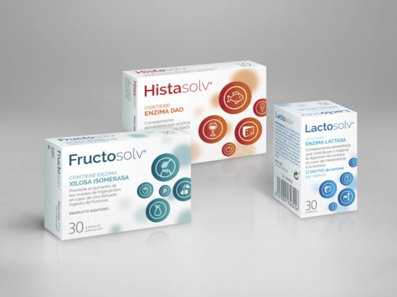 Enzimas Digestivas Packaging Design