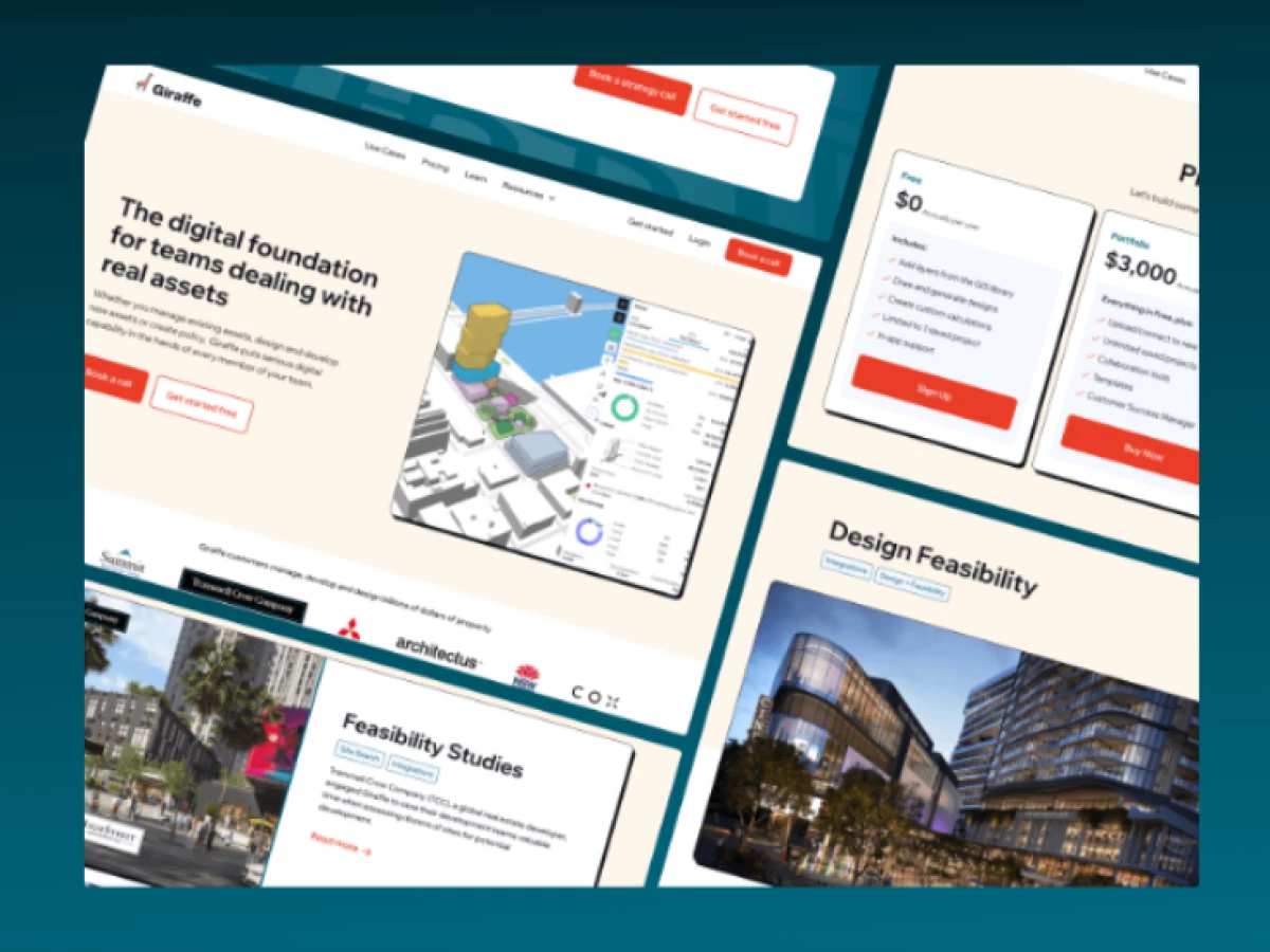Giraffe Website Design