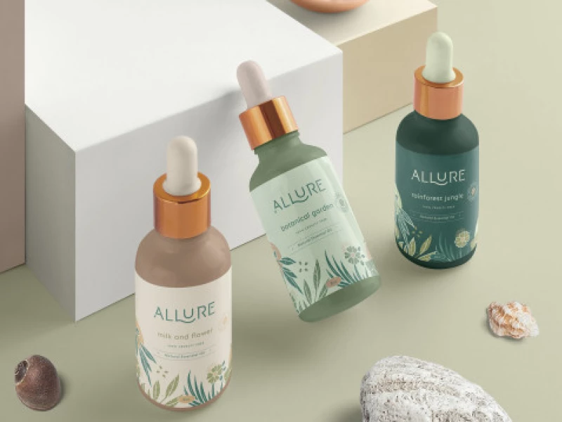 Allure Natural Packaging Design