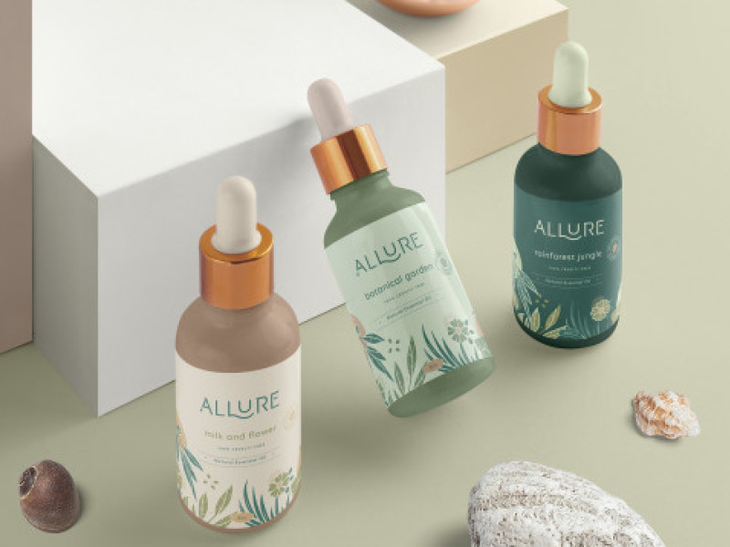 Allure Natural Packaging Design