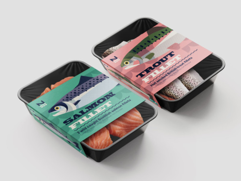 Neptune Fish Packaging Design
