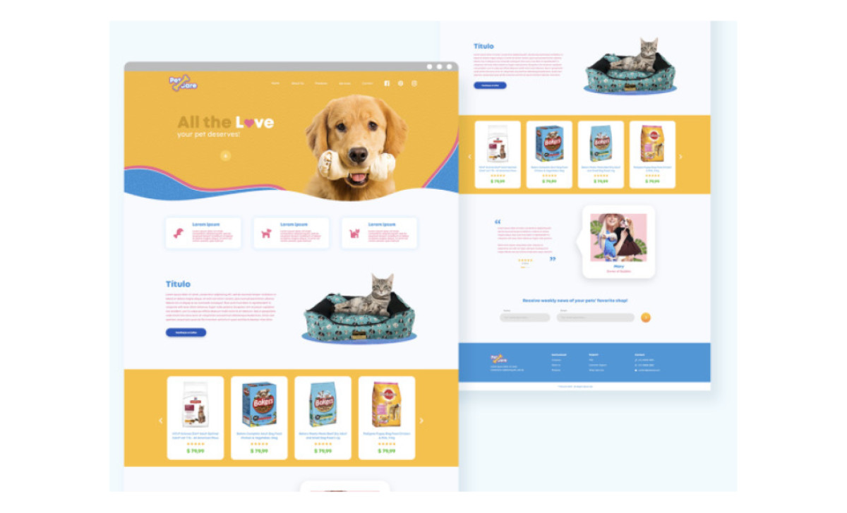 Pet Care Website Design Analysis | DesignRush