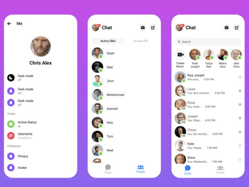 Messenger App Design