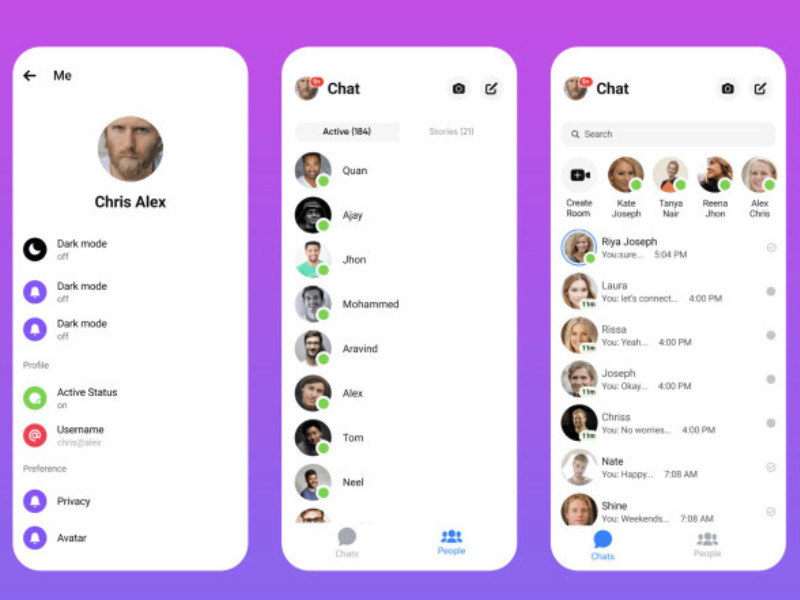 Messenger App Design