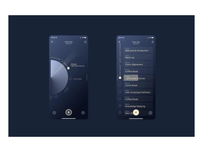 Onetime App Design