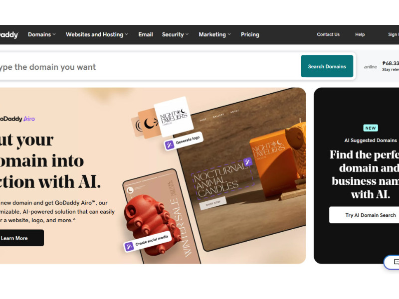 GoDaddy Website Design