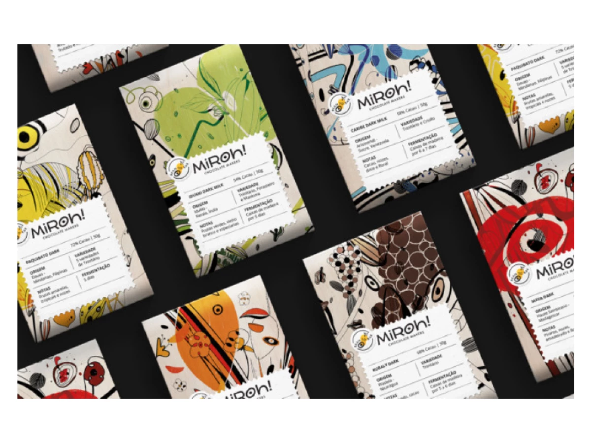 Miroh! Chocolate Makers Packaging Design