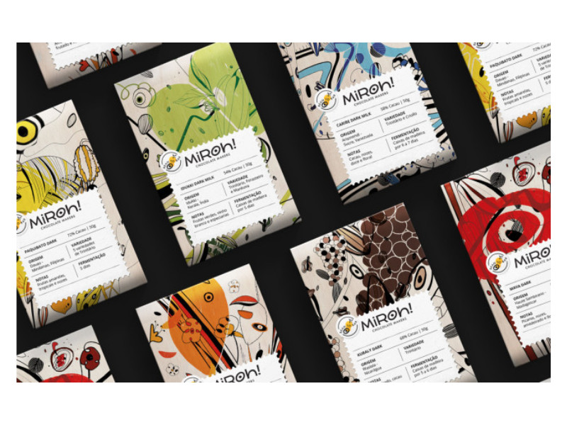 Miroh! Chocolate Makers Packaging Design