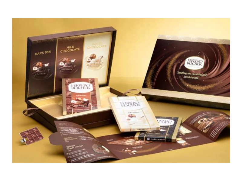 Ferrero Rocher Tablets Market Kit Packaging Design
