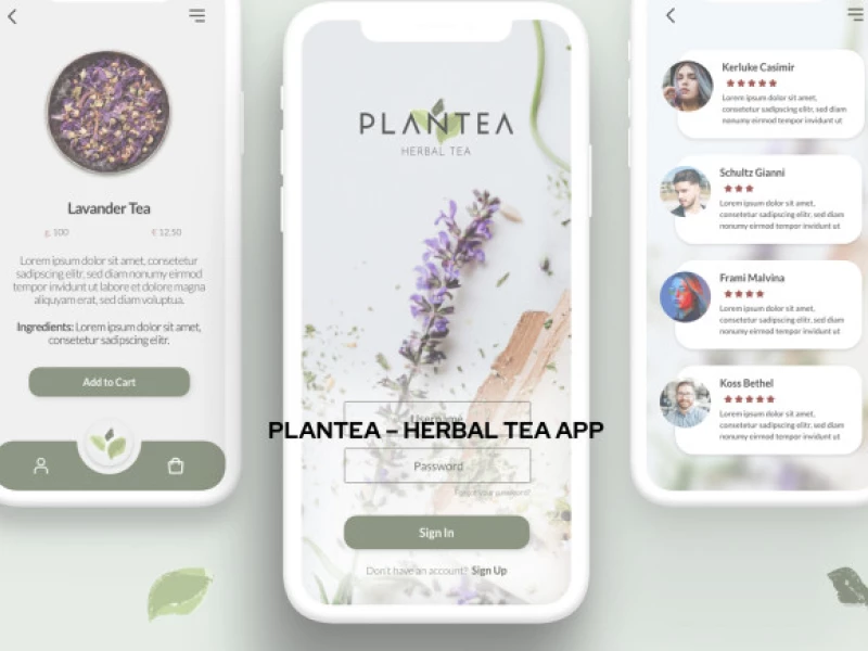 PLANTEA App Design