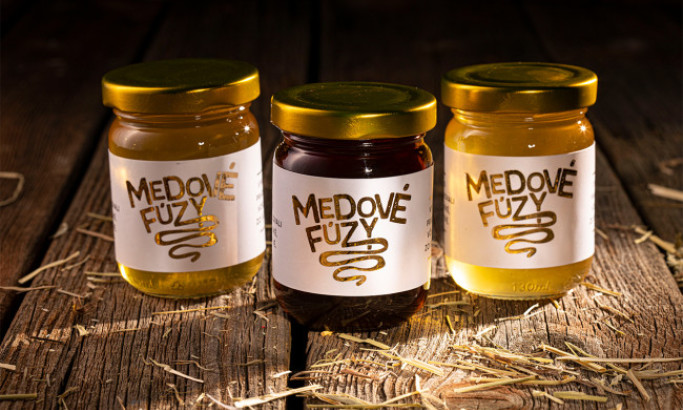 Medove Fuzy Packaging Design