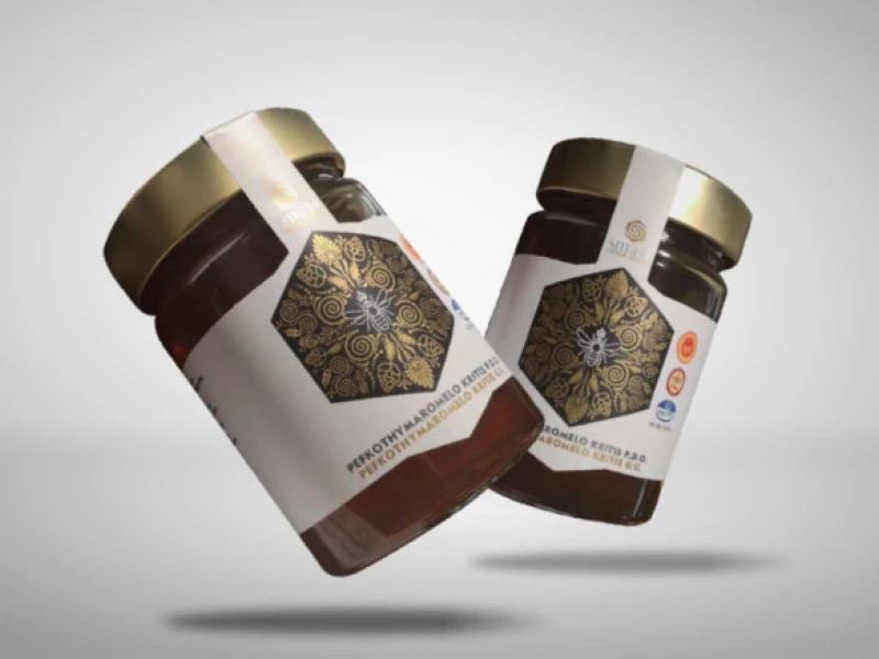 Smari Cretan Honey Packaging Design