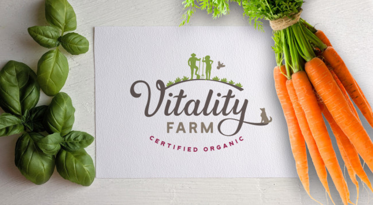Vitality Farm Logo Design