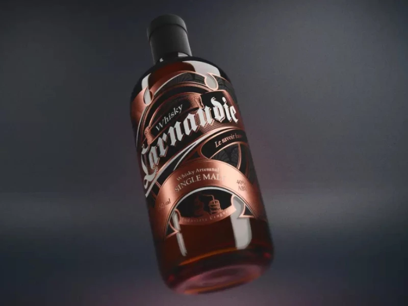 Larnaudie Single Malt Packaging Design
