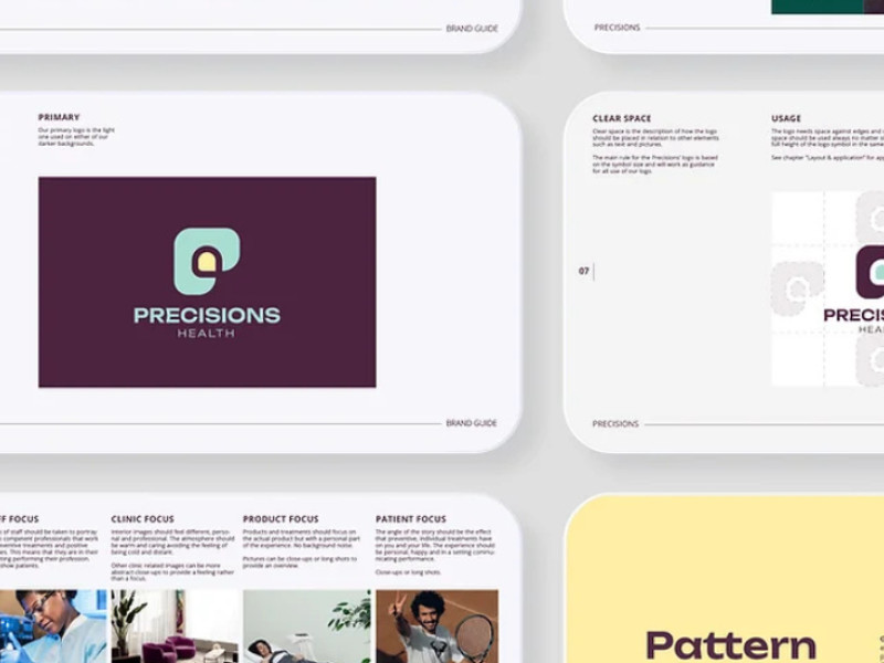 Precisions Health Logo Design